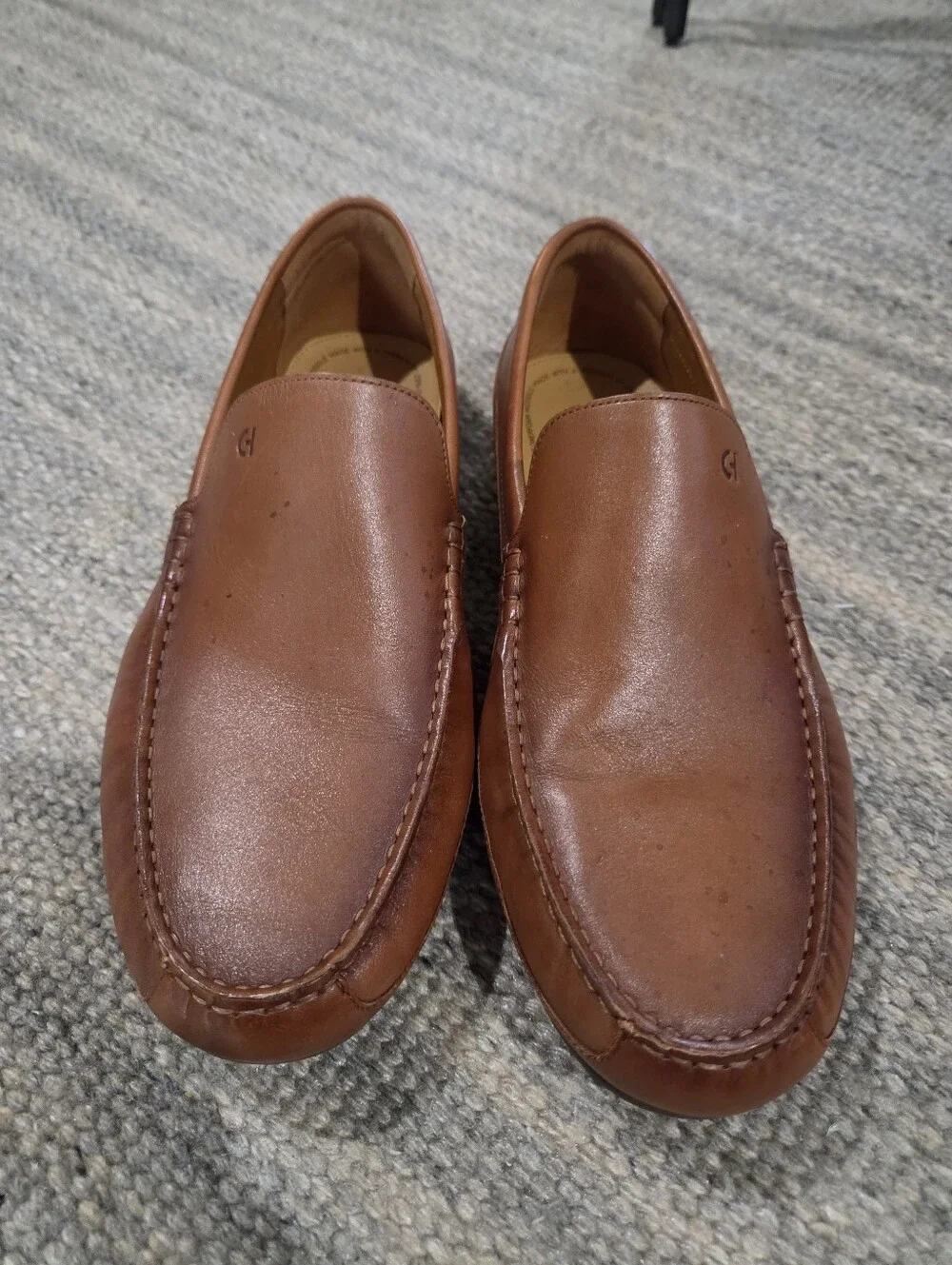 Mens Cole Haan Grand Venetian Driving Loafers in British
